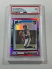 2024 Donruss Optic Caleb Williams Pink Preview Rated Rookie PSA 9 RC