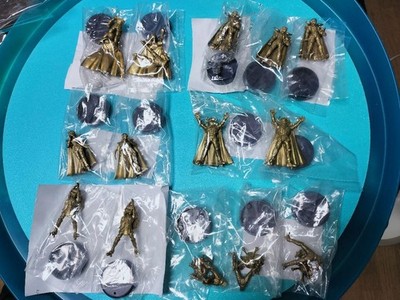 Saint Seiya Mini Figure Set 14 Pieces Gemini Libra Virgo Taurus Leo Aries