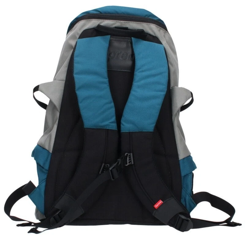 Supreme Sac à Dos Boîte Logo Bleu Gris 804052 Bs55 Accessoires Bb187 B