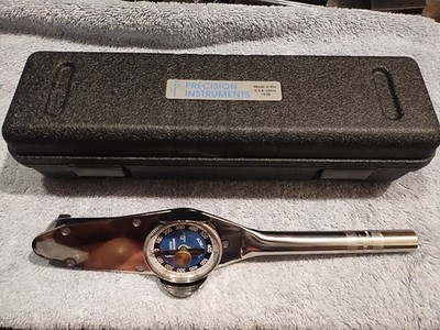 Precision Instruments D2F600HM 120-600 In-lb 3/8  Drive Torque Wrench Dial Type