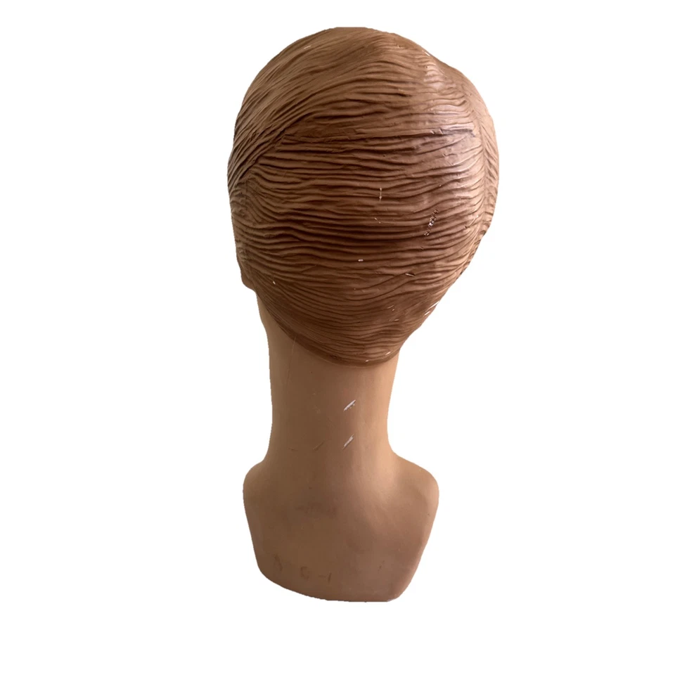 Expositor de sombrero con cabeza de maniquí vintage Foto 3 de 4