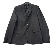 NEW The Kooples Mens Wool Pinstripe Blazer Jacket Black Size 46 US 36 NWT 630