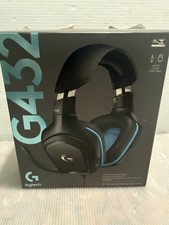 Logitech G432 DTS X 7.1 Surround Sound WIRED GAMING HEADSET Brand New in Box