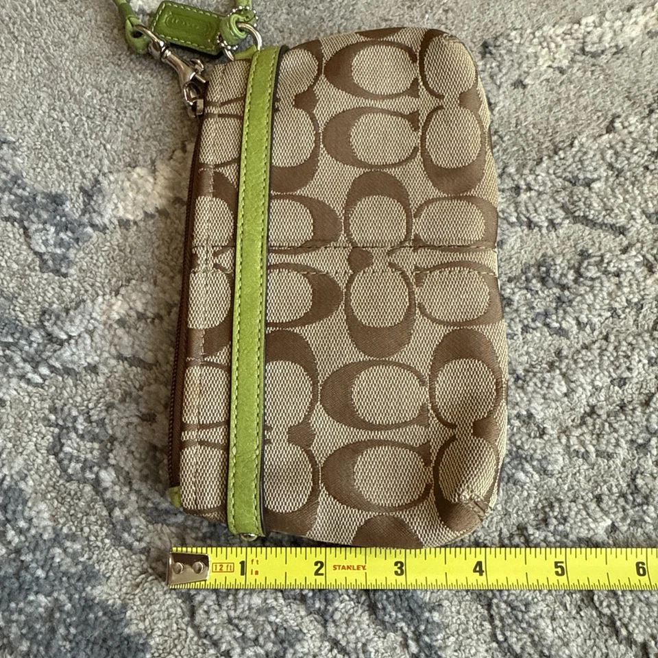 ТРЕНЕР зебра Нэнси полоски кошелек с ремешком 43052 ~ РЕДКАЯ - Изображение 3 из 4