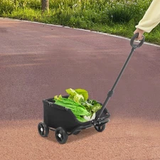 7.5kg/16.53lbs Load Dog Stroller, Folding Dog Cart, Pet Stroller For Travelling