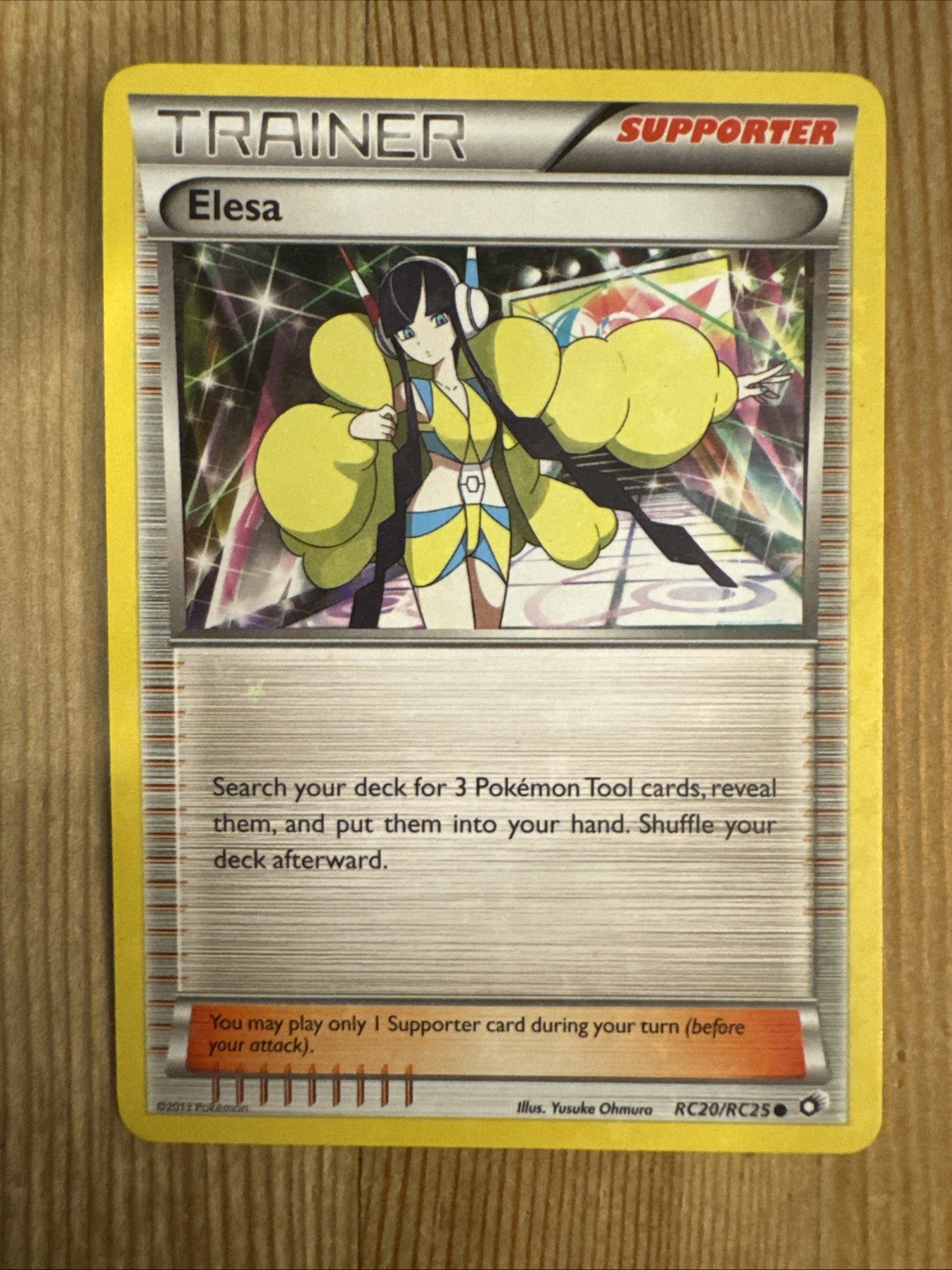 Elesa RC20/RC25 Legendary Treasures: Radiant Collection Holo MP