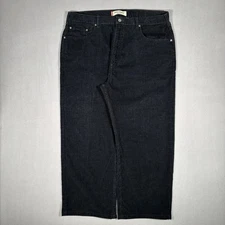 Vintage Levis 569 Men Jeans Size W42 L32 Corduroy Loose Fit Straight Leg Cotton