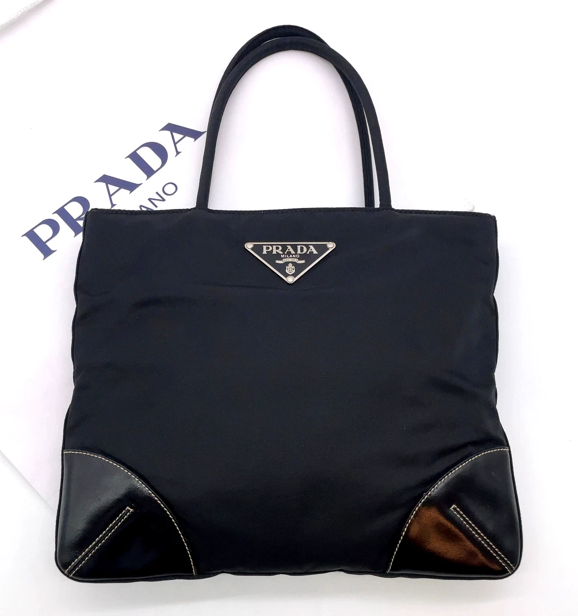 PRADA Tessuto Zip Tote Bags & Handbags for Women for sale | eBay