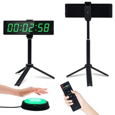 Gym Timer Clock for Home Gym, Fitness Timer with Stopwatch plug-in with stand