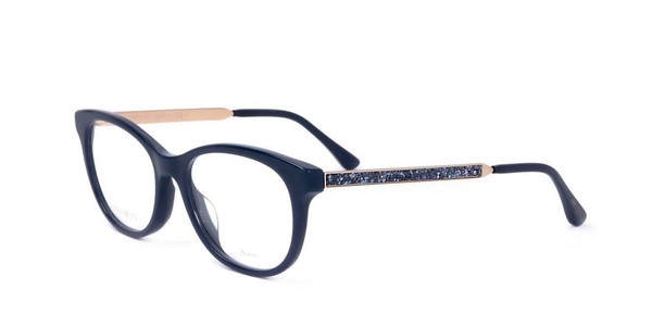Jimmy Choo JC202 Blue 52/17/145 Damen Brillen-image
