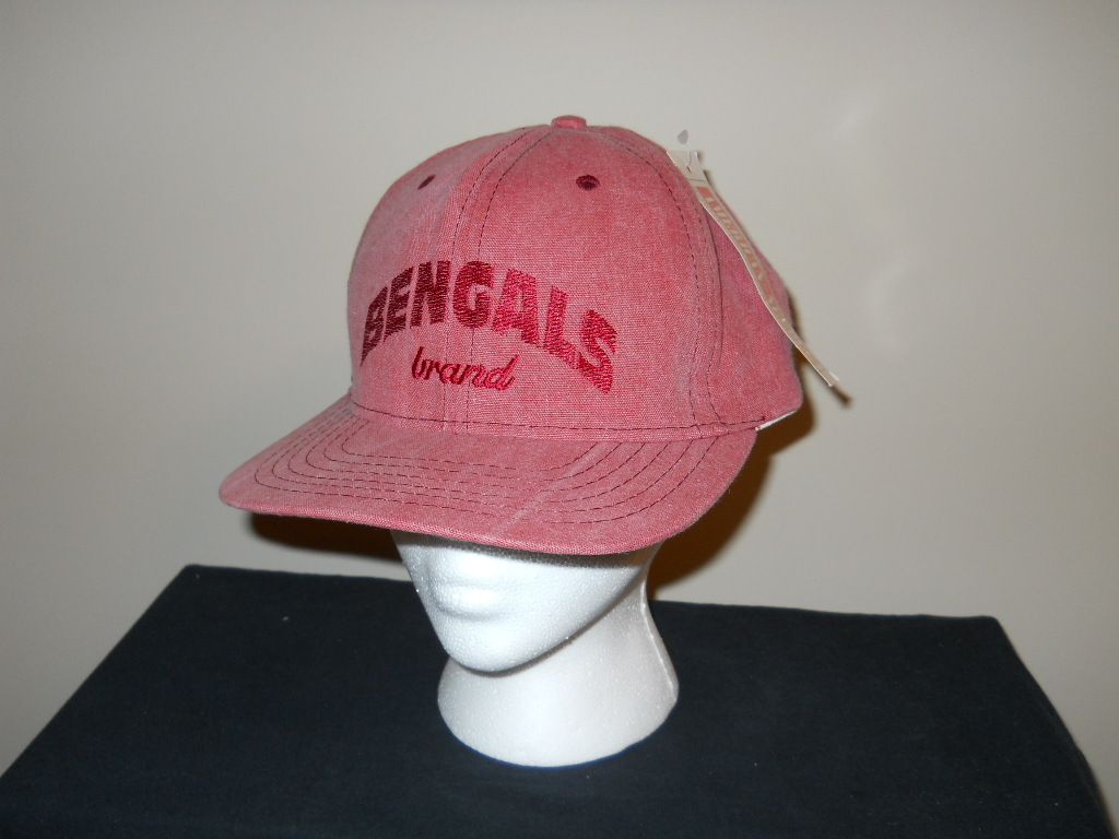 Casquette Vintage Cincinnati Bengals Années 90 - American Needle Strapback - Neuf Avec étiquettes