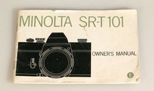 MINOLTA SR-T 101 MANUAL