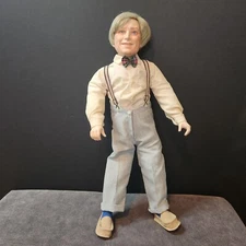 Danbury Mint Collector Doll The Piggyback Ride by Judy Belle Father Doll 1992