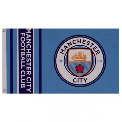 Manchester City Flag, Licensed, 3x5 ft