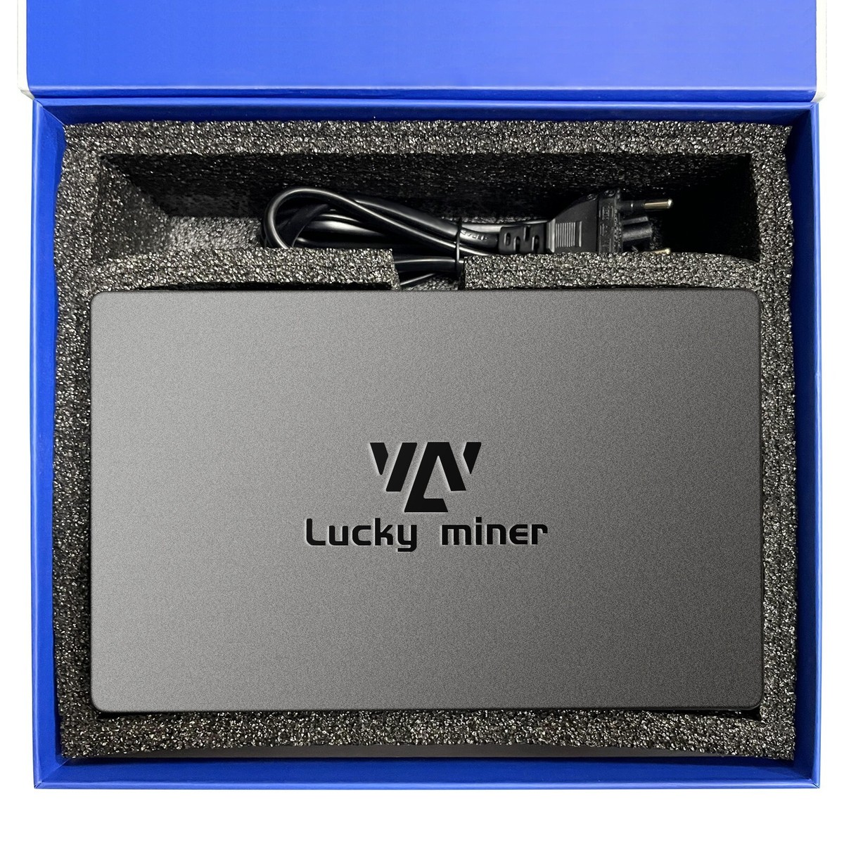 LV08 Lucky Miner Bitcoin BTC Miner SHA-256 4.5T WIFI Solo Mining Lotto  Device |