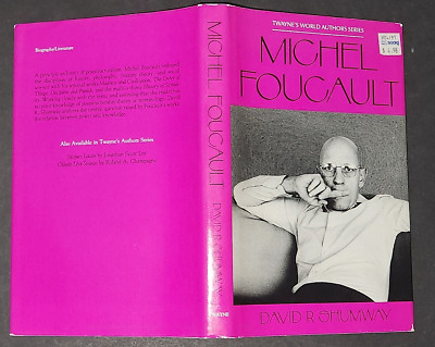 Michel Foucault by David R. Shumway (1989, Hardcover) | eBay