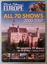 Rick Steves Europe 2000-2007: All 70 Shows (DVD, 2007, 12-Disc Set