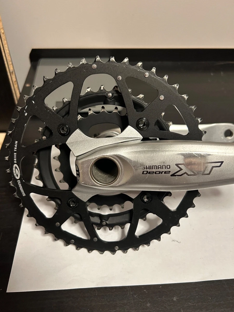 Shimano Deore XT FC M760 761 Triple Crankset 48 36 26T Chainrings