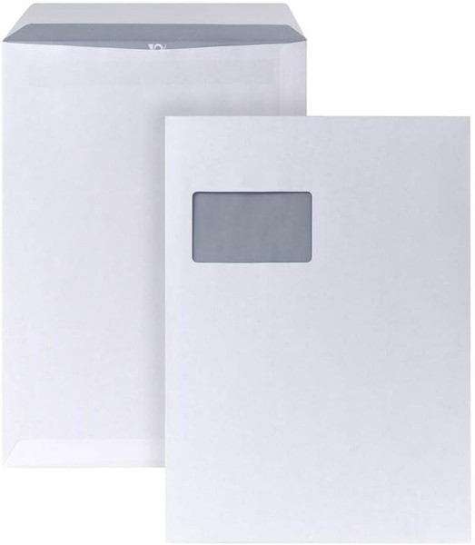 Posthorn Versandtaschen Din C4 Ohne Fenster 90G 250 StüCk Versandtasche Weiß-image