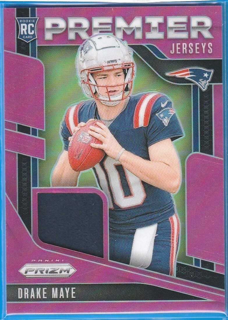 2024 PANINI PRIZM PREMIER JERSEYS PINK DRAKE MAYE RC