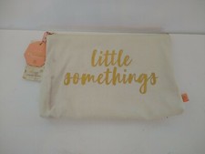 A Little Amazing " Little Somethings " Cosmetic makeup Bag free shipping 10x6"
