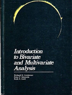 Introduction to Bivariate and Multivariate Analysis - Hardcover - GOOD