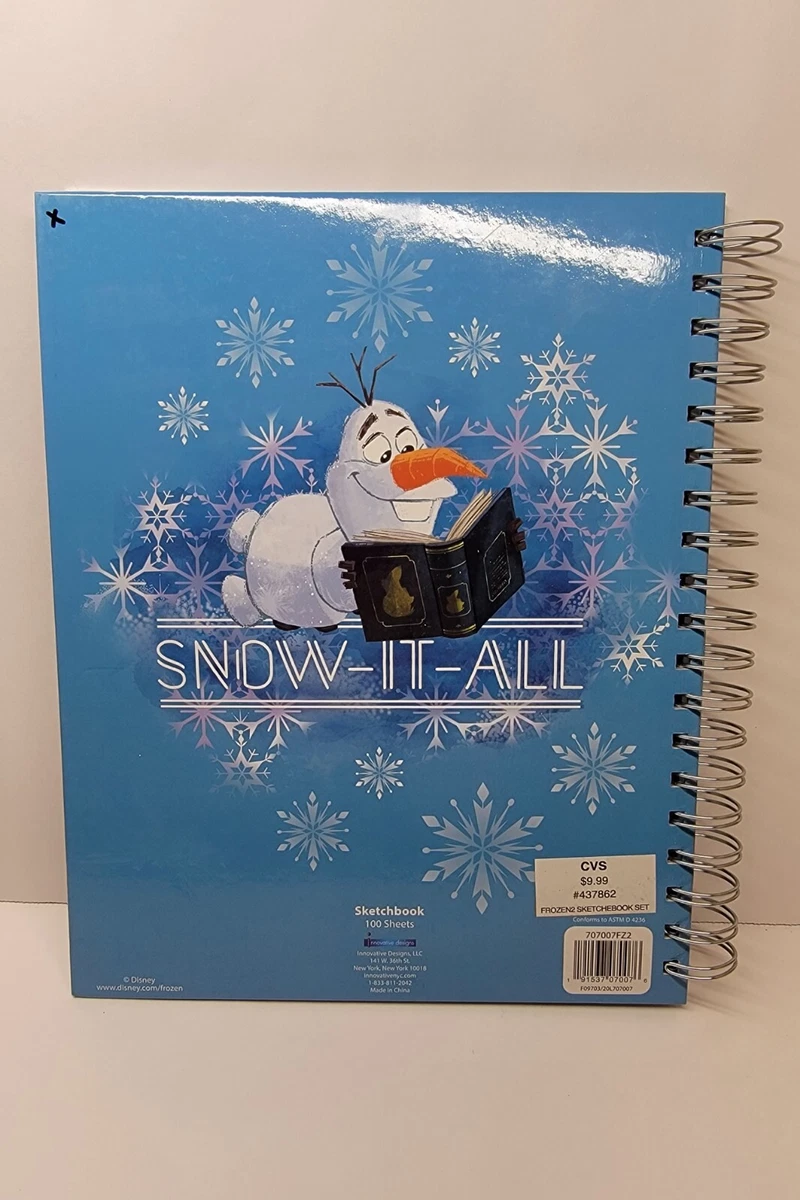 Disney Frozen 2 Sketchbook Set CVS, Sketchbook Set