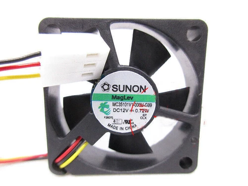 1 Stück für Sunon MC35101V1-000U-G99 12V 0,72W 3,5CM 3Pin Silent Lüfter - Bild 1 von 2