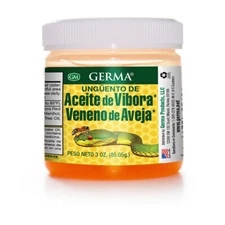 Germa Snake Oil & Bee Venom. Topical Analgesic Ointment. For Minor Aches. 3 Oz