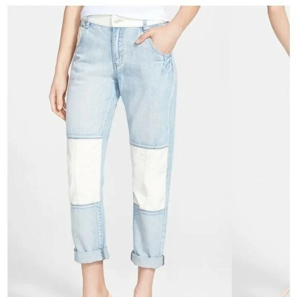 White 2025 trash jeans