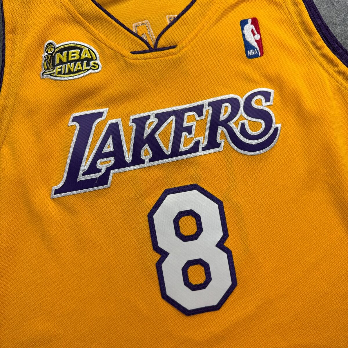 99-00 Nike Kobe Bryant LA Lakers Pro Cut Jersey. The bottom