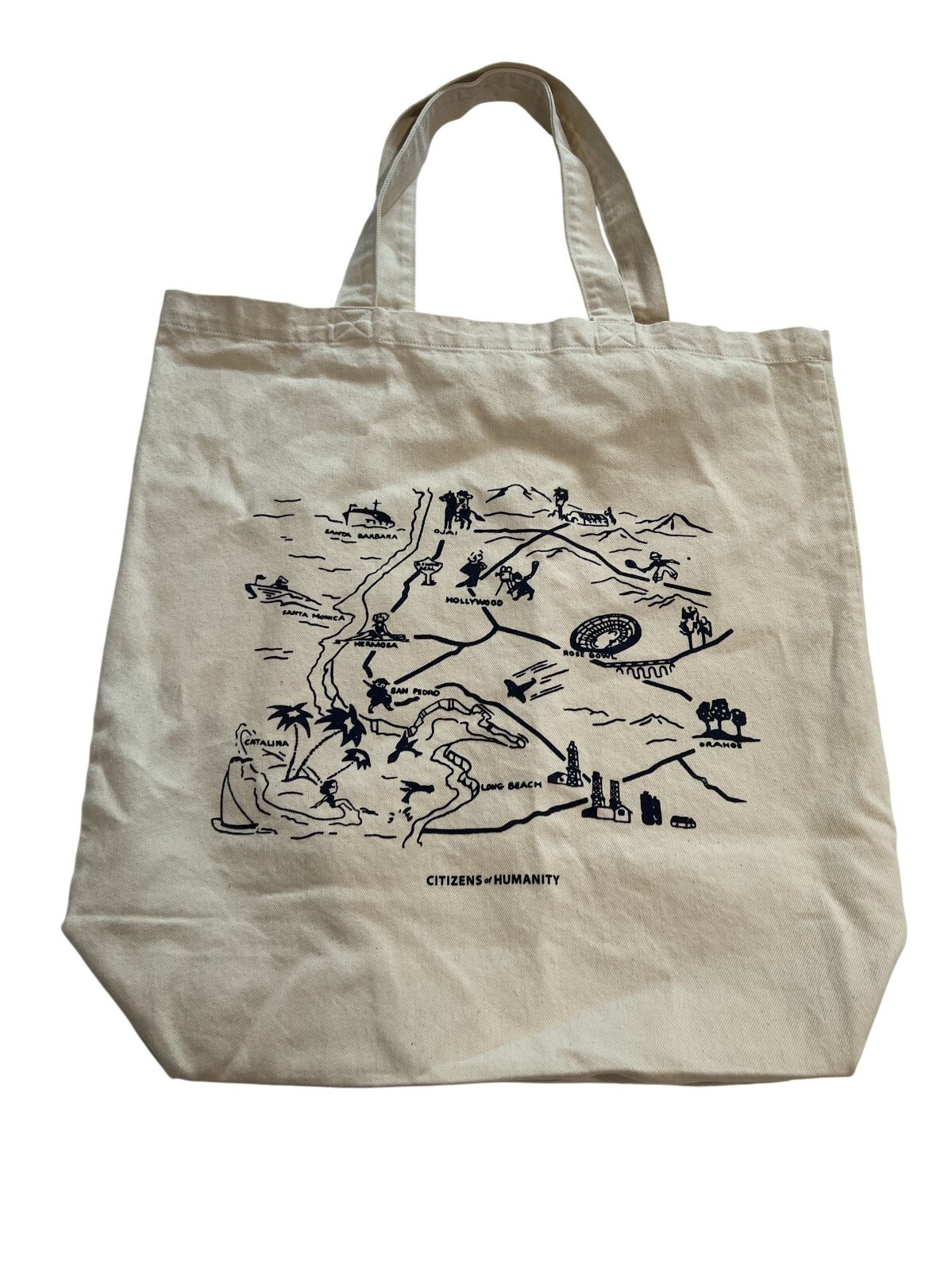 Citizens of Humanity Premium Canvas Tote Bag for Everyday Use