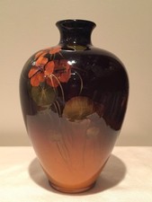 Rookwood Pottery Standard Glaze 11 1/4" Vase Signed Albert Valentien c. 1895