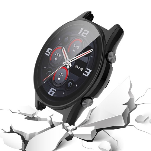 Screen Protector Case Shell Full Coverage Bumper for Honor Watch GS4 (Black) - Zdjęcie 6 z 12