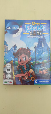 Clementoni Escape Game - Abenteuer in Paris, Partyspiel