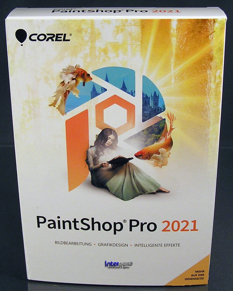Corel PaintShop Pro 2021 Vollversion Windows Box + DVD, Handbuch (PDF) OVP NEU - Bild 4 von 4