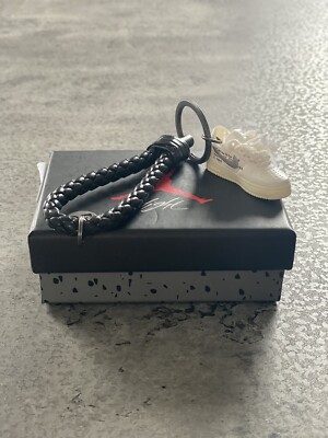 Air Force 1 x Off White 3D Schlüsselanhänger mit Lederreifen & Box
