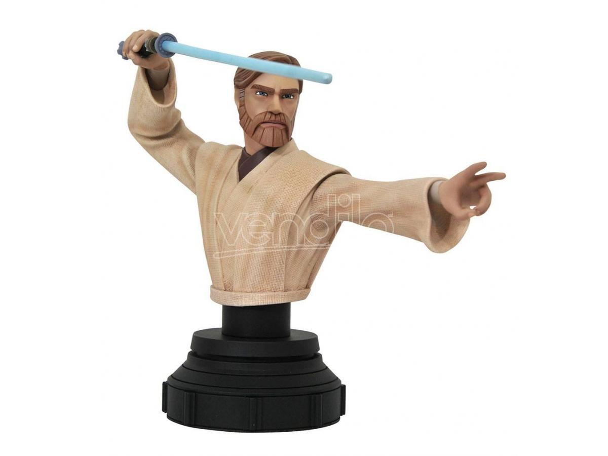 Star Wars The Clone Wars Busto 1/7 Obi-wan Kenobi 15 Cm Gentle Giant