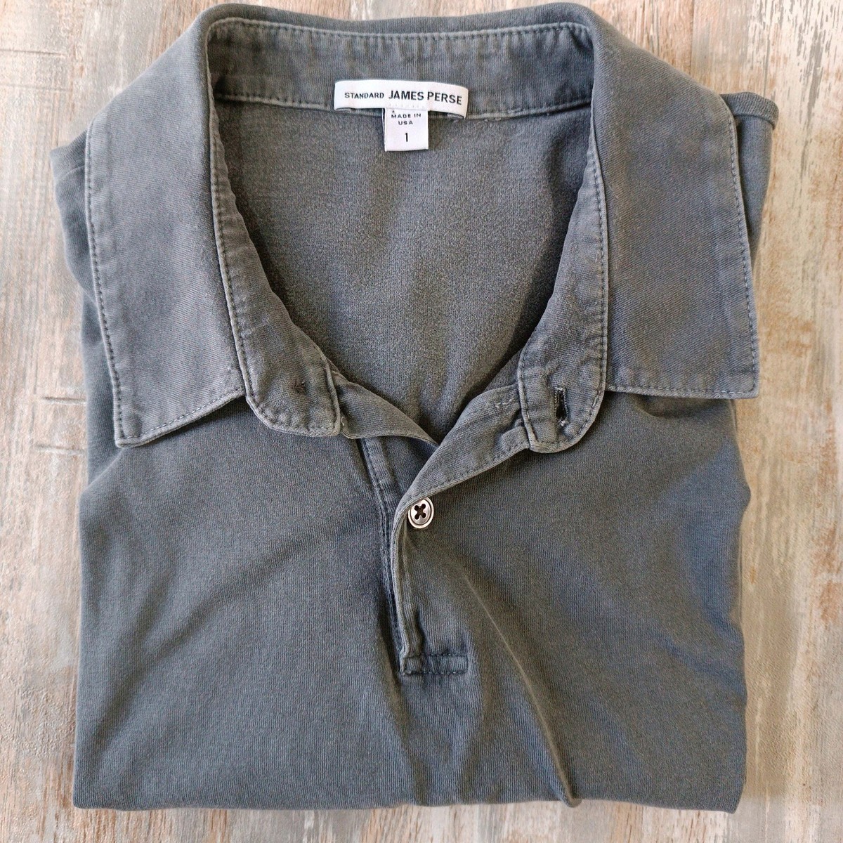 ポロシャツ JAMES PERSE Men Polo Shirts LMSX3337CRB Grey s-l400.jpg