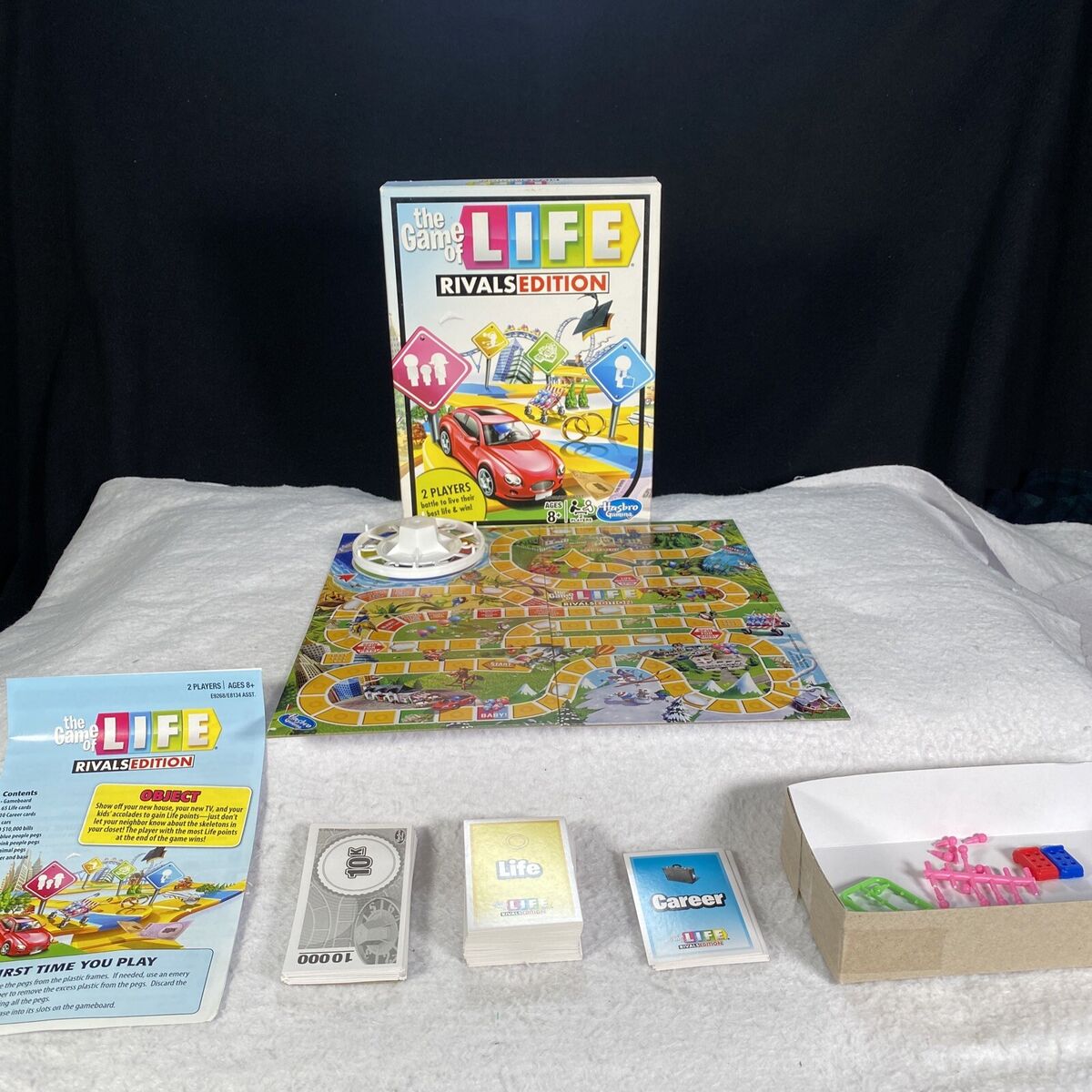  Hasbro Gaming The Game of Life Board Game : Toys & Games