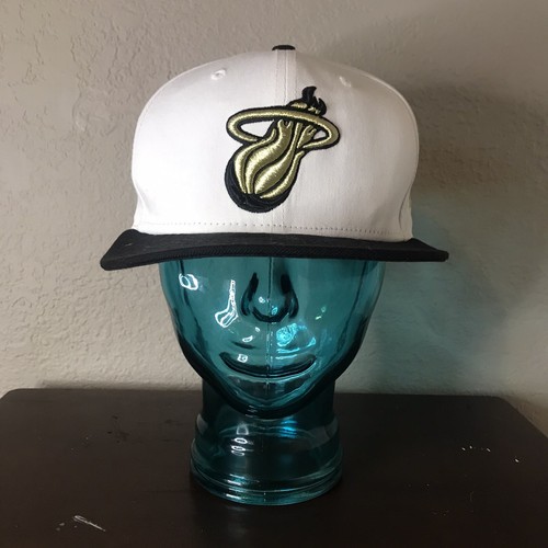 Miami Heat Gold Logo New Era Hat 