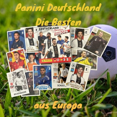 Panini Deutschland die Besten aus Europa Fußball Einzel Sticker ab Nr. 151