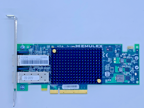 IBM 74Y3457 Emulex OCE11102 10Gb 2-Port SR PCIE2 Ethernet Network Adapter - Picture 2 of 3