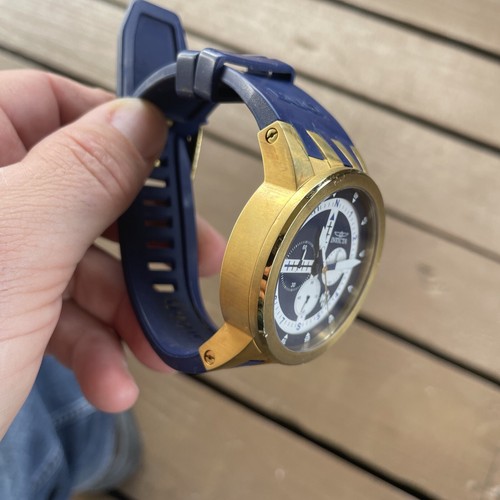 Invicta DNA Men's Watch - 46mm, Blue (25048 Chronograph Used (56) - Picture 3 of 14