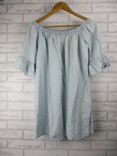 Forever New denim womens a-line dress 8 off the shoulder