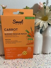 Sweet Chef Carrot Ginger Blemish Rescue Patch  36 Count Variety Pack