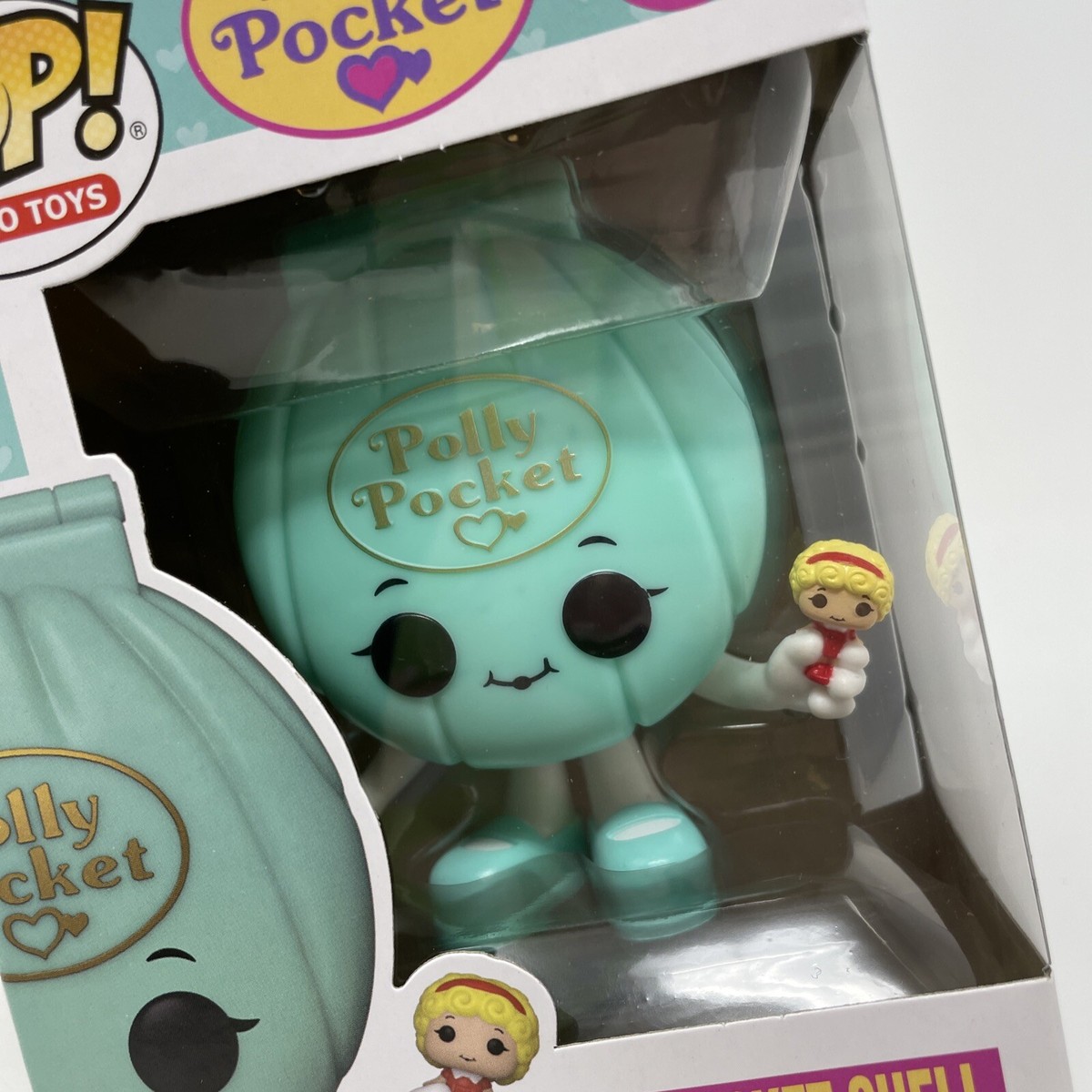 Figurine Funko Pop! Polly Pocket – Coquille Fleur Rose – Vinyle 9,5 Cm, Cadeau Collector