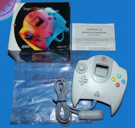 TESTED Official SEGA Dreamcast CONTROLLER CIB Complete In Box MK-50100 White