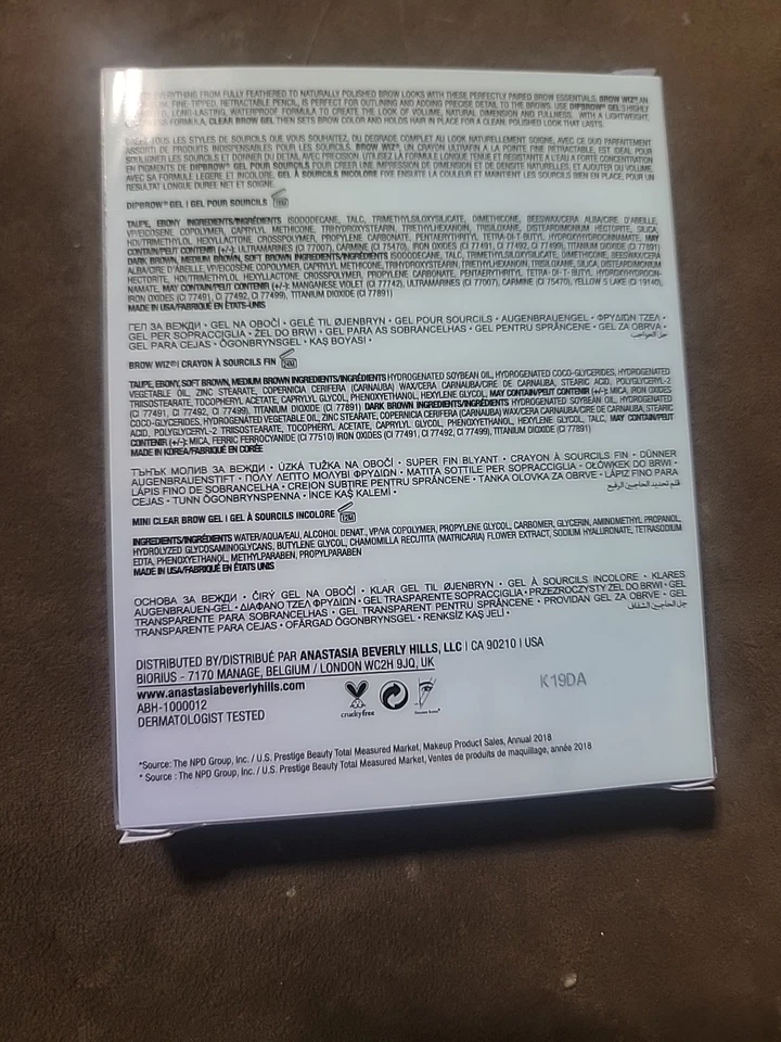 Anastasia Beverly Hills Best Brows Ever Kit in Dark Brown - Wiz Dipbrow Gel  - Image 2 of 3