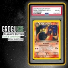 Pokemon - 1st Edition Dark Charizard Holo #4 - PSA 8